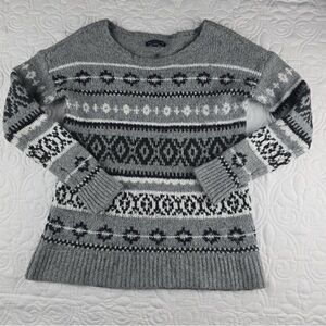 American Eagle Outfitters women's Fair Isle wool blend sweater size Small